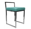 CL819 L -Chrome / Epoxy Low Stool/ Ottoman