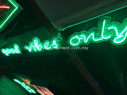 Neon Led Signage - Caption