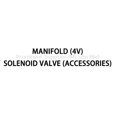 MANIFOLD (4V/4A) SOLENOID VALVE (ACCESSORIES)