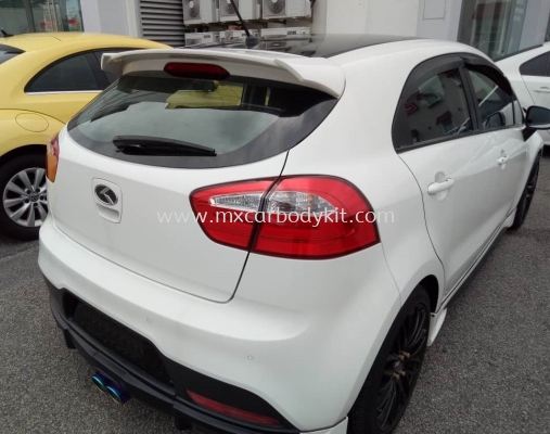 KIA RIO HATCHBACK 2013 REAR SPOILER 