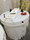 DBM 550 C/W PE Mixer Sit  DBM PE Rotational Molded Storage Tank