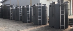 Model DCM Series - PE Tank Conical Top  PE Conical Top with Manhole DCM Series Type 1 And 2 PE Rotational Molded Storage Tank