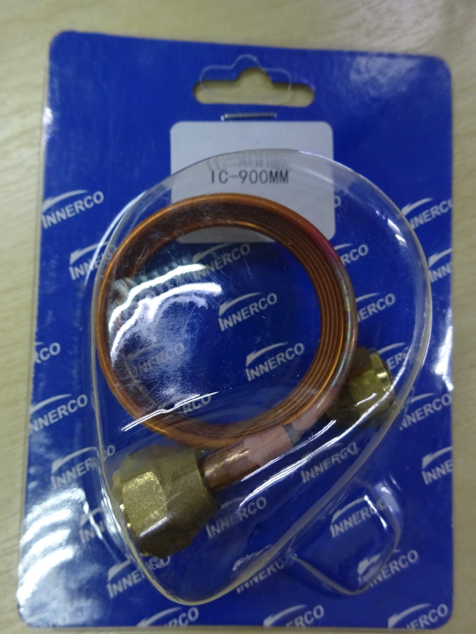 INNERCO IC-900M (90CM) CAPILLARY TUBE 1/8" WITH NUT 1/4"