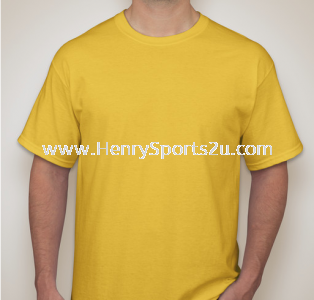 Lefonse Tubular 100% Cotton Round Neck 160gsm (RC01-10) Yellow