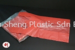 Small Red (8.5''+5"x15''x0.020mm) Small Size HDPE Plastic Bag