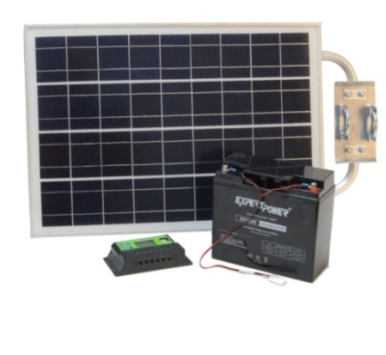 ESA-050 20W solar panel kit