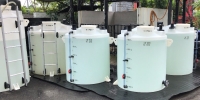 DCM Model Series Natural White  PE Conical Top with Manhole DCM Series Type 1 And 2 PE Rotational Molded Storage Tank