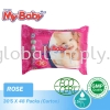 Mybaby Wet Wipes 30's x 48 Packs (CARTON) Rose Wet Wipes Mybaby