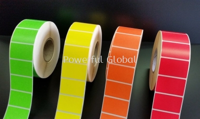 barcode label color