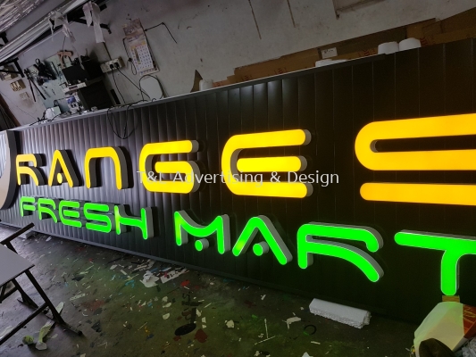 3D LED BOX-UP SIGNBOARD