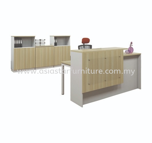 MUPHI RECEPTION COUNTER OFFICE TABLE - Reception Counter Office Table Kuchai Lama | Reception Counter Office Table Bandar Kinrara | Reception Counter Office Table Bukit Jalil | Reception Counter Office Table Sentul