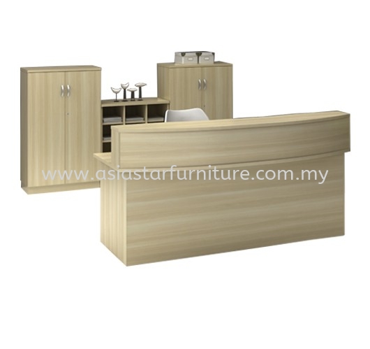 EXTON RECEPTION COUNTER OFFICE TABLE - Reception Counter Office Table Damansara Height | Reception Counter Office Table Bandar Utama | Reception Counter Office Table Mutiara Damansara | Reception Counter Office Table Bukit Jelutong