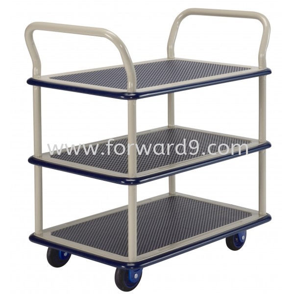 Prestar NB-105 Triple Deck Dual-Handle Trolley Trolley  Ladder / Trucks / Trolley  Material Handling Equipment