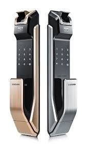 SHS-P718.World 1st Biometric PUSH PULL door lock concept