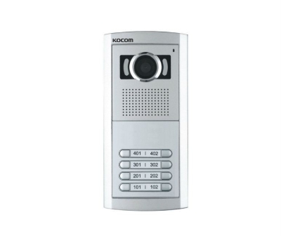 KLP-108/C108 KOCOM BLACK & WHITE & COLOR MULTIPAL VIDEO DOOR PHONE 8 HOUSES