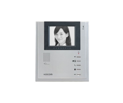 KIV-102.KOCOM 4 inch CRT BLACK & WHITE HANDFREE VDP