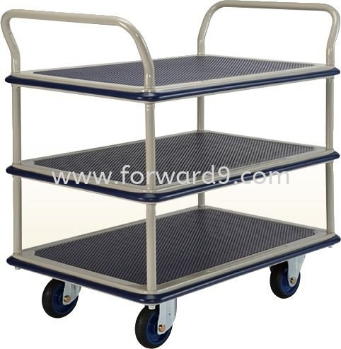 Prestar NF-305 Triple Deck Dual-Handle Trolley Trolley  Ladder / Trucks / Trolley  Material Handling Equipment