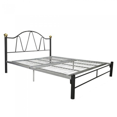 Dominique Queen Size 3V Powder Coat Metal Bed Frame