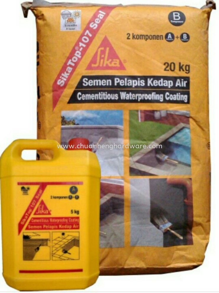 Sika 107 Top seal waterproofing 