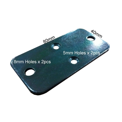 Flat Plate With 4 Holes 