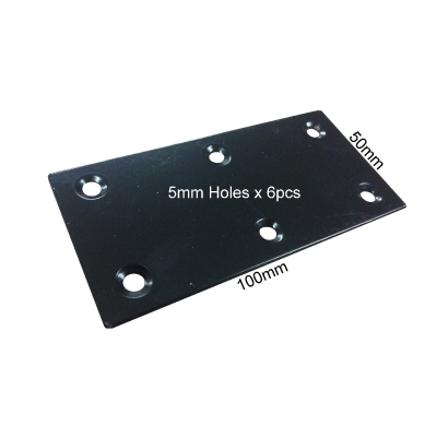 Metal Flat Bracket With 6 Holes