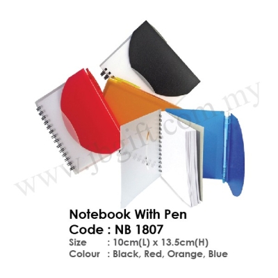 Notebook With Pen NB 1807