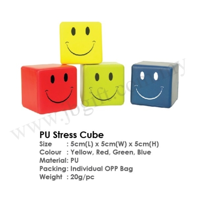 PU Stress Cube