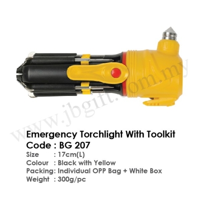 Emergency Torchlight With Toolkit BG 207