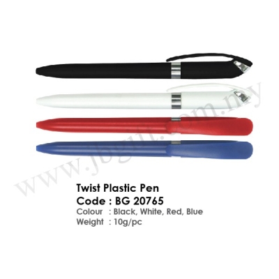 Twist Plastic Pen BG 20765