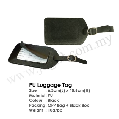 PU Luggage Tag