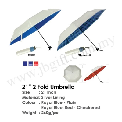 21 2 Fold Umbrella