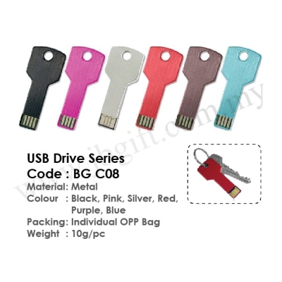 USB Thumb Drive / Pendrive Key Series BG C08