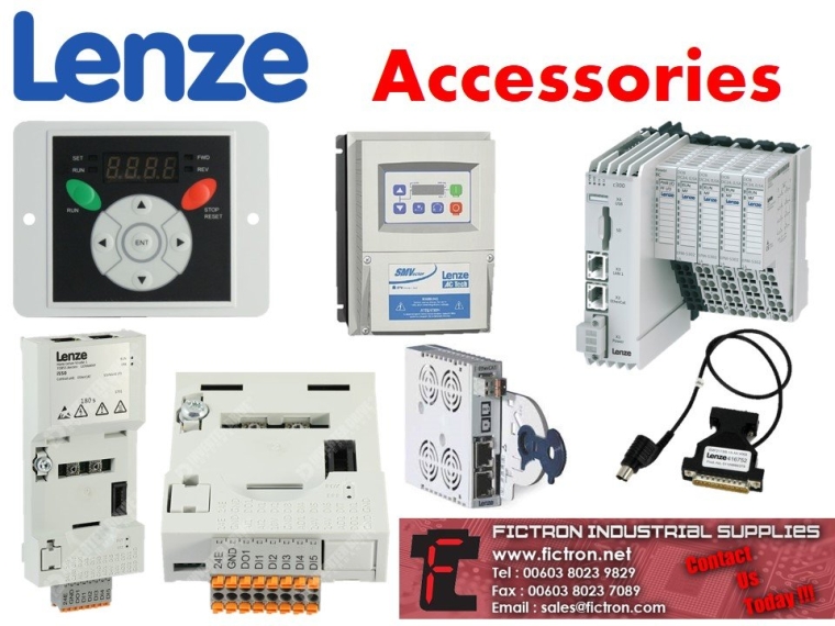 LENZE Accessories - Cables, Keypads, Communication Modules Supply