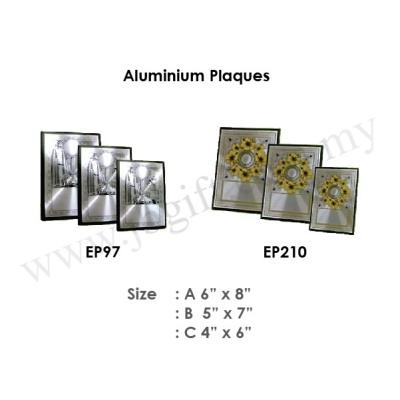 Aluminium Plaques EP97 & EP210