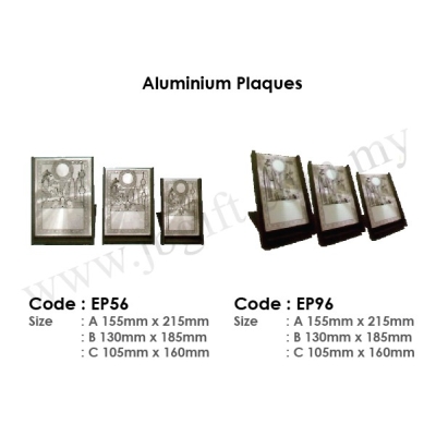 Aluminium Plaques EP56 & EP96