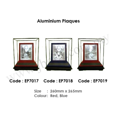 Aluminium Plaques EP7017 & EP7018 & EP7019