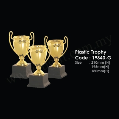 Plastic Trophy 19340-G