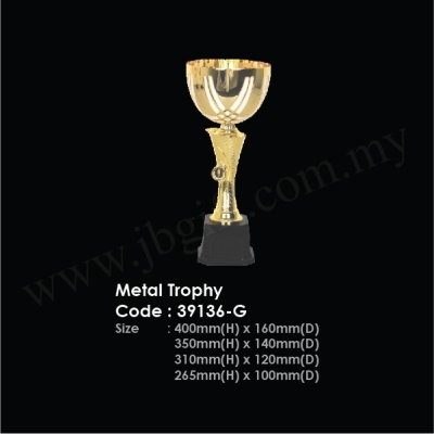 Metal Trophy 39136-G