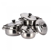 Set of 5 Stainless Steel Durable Pot Kitchenware Kitchen & Dining