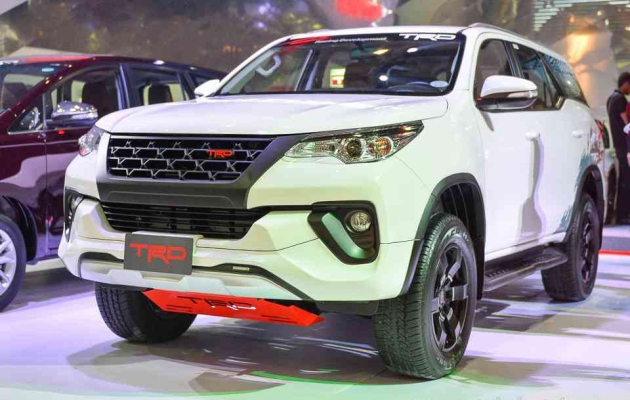 toyota fortuner 2017 trd bodykit