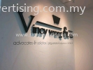 Vincy Wong & Co 3D Box Up Lettering Office Signage at Botanic Bukit Tinggi Klang 3D BOX UP LETTERING SIGNBOARD