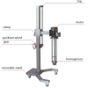 HS-100 HOMOGENIZER WITH ELEVATING STAND (CODE: 1005) Mixing tank / homogenizer