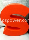 Polystyrene foam with paint lettering INDOOR SIGNAGE SIGNAGE