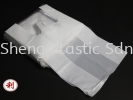 Clinic White (5.5"+3"x10"x0.014mm) HDPE Clinic Plastic Bag