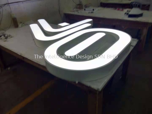 INDOOR 3D LED FRONTLIT BOX UP LETTERING SIGNBOARD SUPPLIER AT PUCHONG, SELANGOR, KUALA LUMPUR (KL), MALAYSIA, SEPANG, NILAI, KEPONG, AMPANG, TAMING JAYA, BALAKONG, SERDANG, BUKIT JALIL