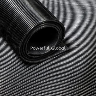 Fine Rib Rubber Mat