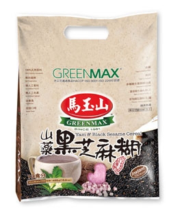 GM Yam & Black Sesame Cereal 30g x 13sachet / pkt