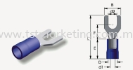 PVC INSULATED SPADE TERMINALS TERMINALS