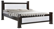 Atop ATN 3516WHW Queen Size Bed Frame New Product Queen Size Bed Frame (5ft)