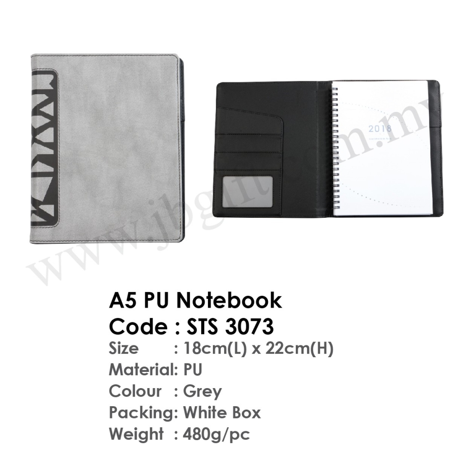 A5 PU Notebook STS 3073 Notebook Note Book/Organizer/Diary